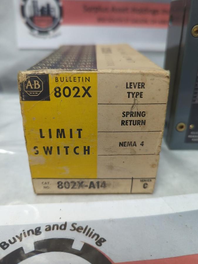ALLEN BRADLEY,802X-A14,SERIES C LIMIT SWITCH NOS