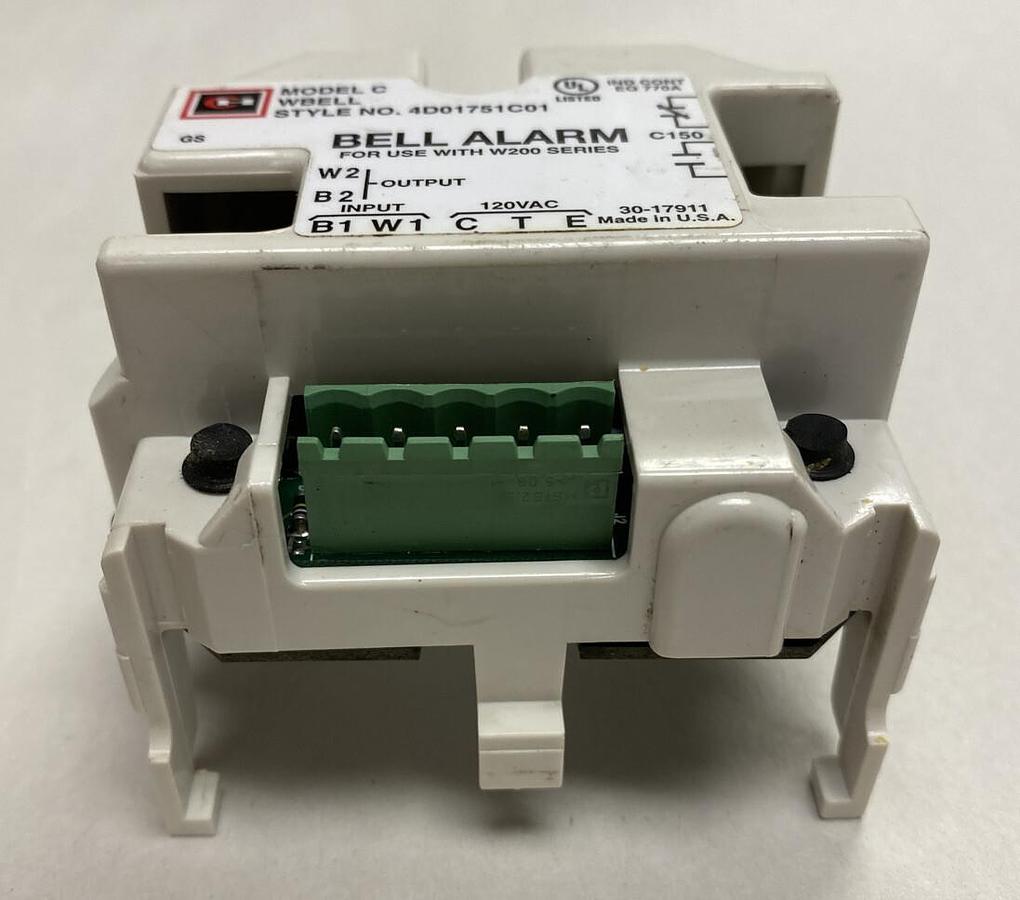 Used Cutler-Hammer,4D01751C01,Bell Alarm Model C Lot Of 4