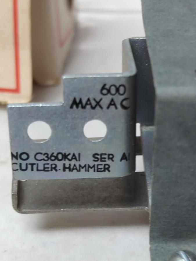 CUTLER-HAMMER,C360KA1,CONTROL CIRCUIT INTERLOCK NOS