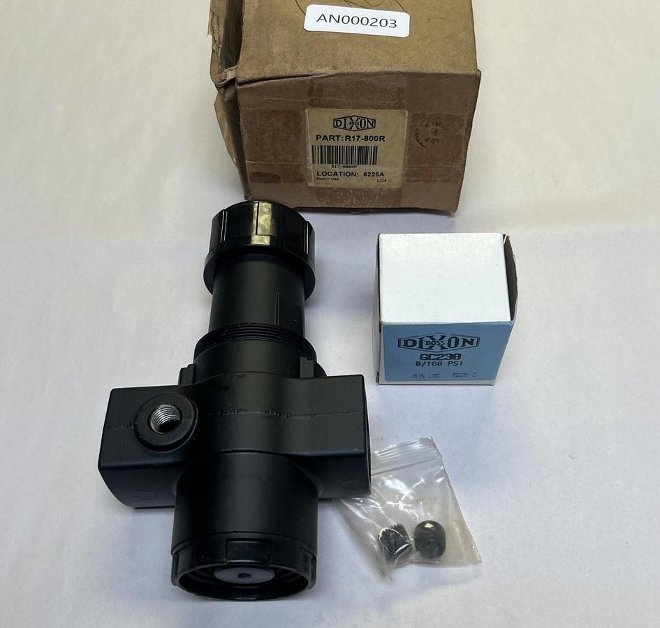 DIXON,R17-800R,PNEUMATIC REGULATOR 300PSIG NOS