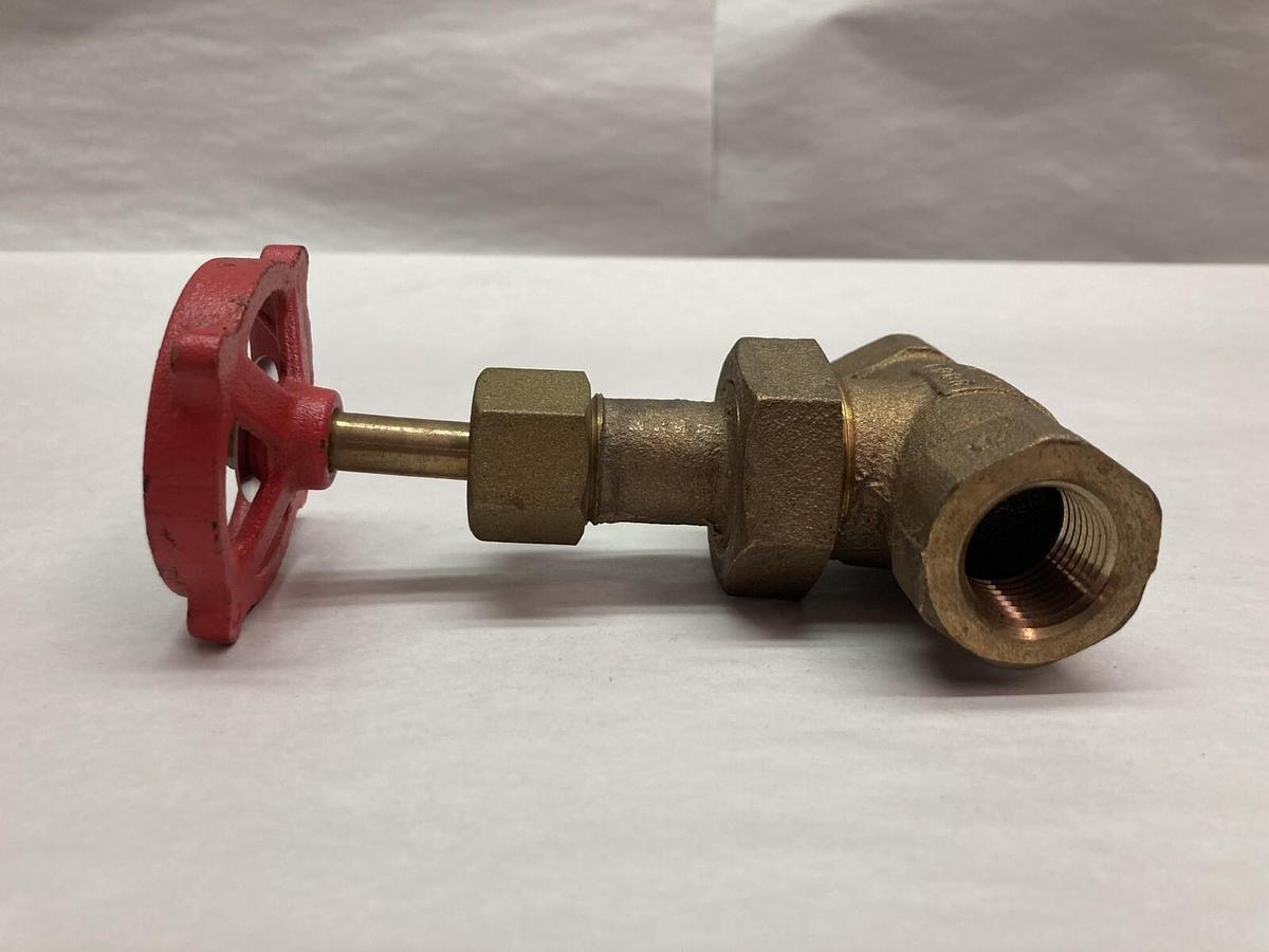 Milwaukee Valve,593A 1/2 Inch,Threaded Globe Valve 300 SWP 1000 WOG