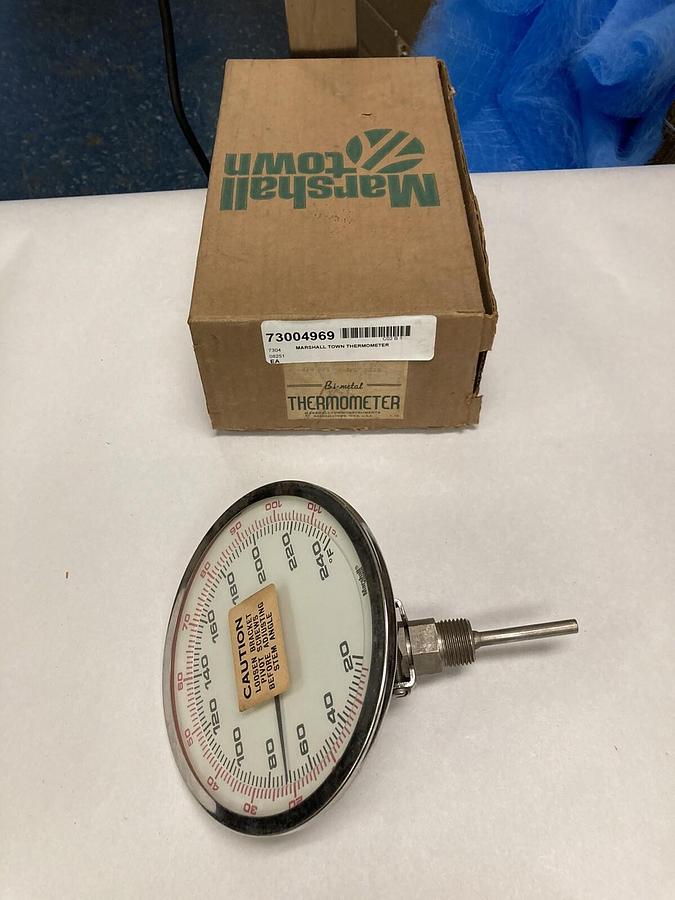 Used Marshall Town,90840-2 20-240°F,Temperature Gauge