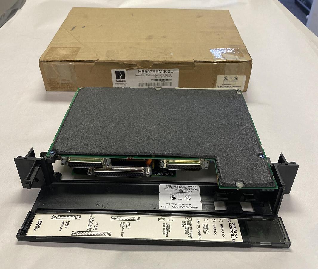 Used HORNER GE Fanuc,HE697BEM600D,SERIES SIX I/O CONTROLLER NEW