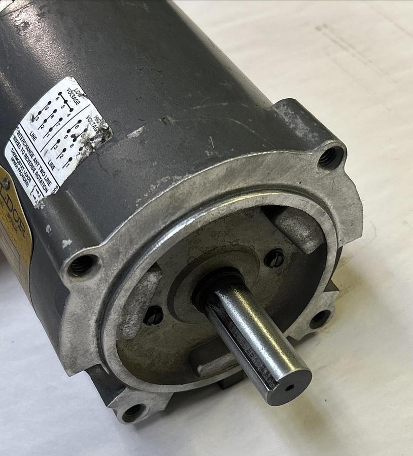 Used BALDOR,VM3546T,INDUSTRIAL MOTOR 1HP 1725RPM 230/460V 3PH 143TC FRAME