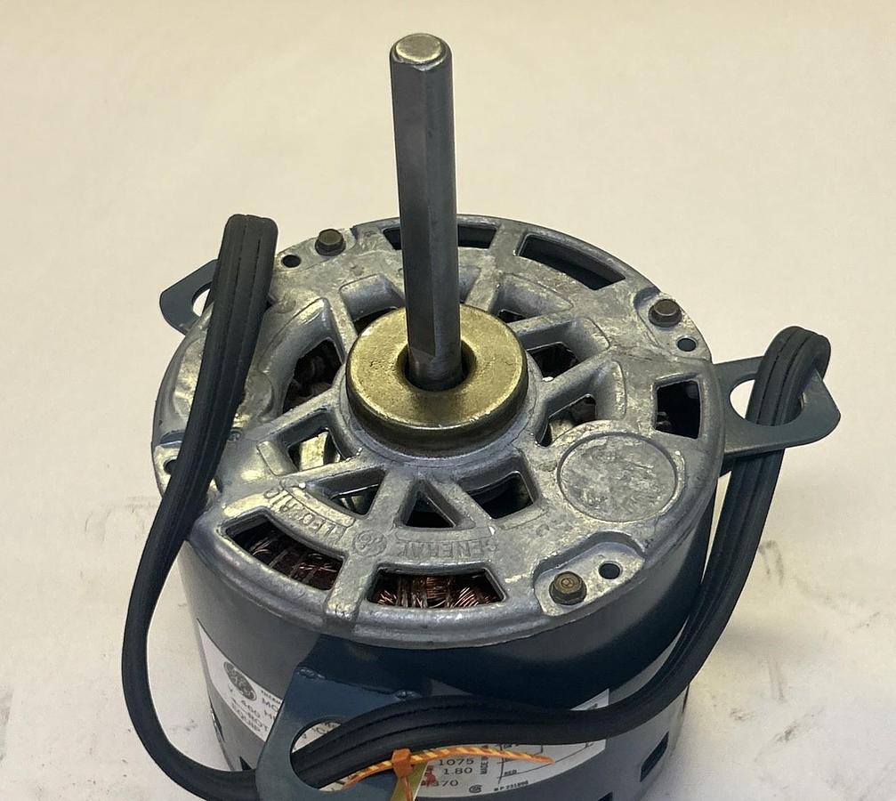Used GE,5KCP39MGC424S,BLOWER MOTOR 1/3HP 460V 1075RPM 1PH