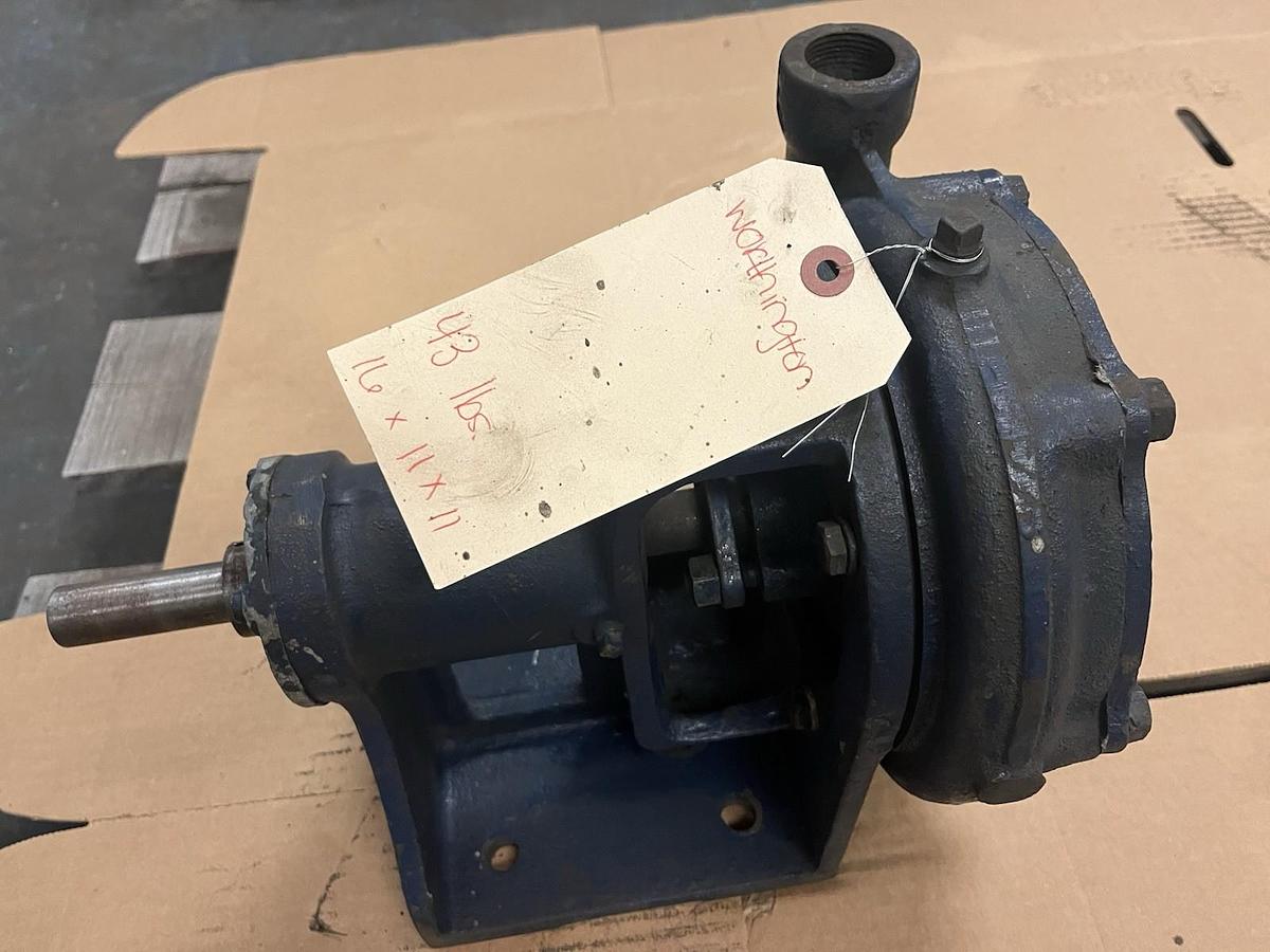 Used WORTHINGTON,CF1-9401,CENTRIFUGAL PUMP 3/4"X1-1/2