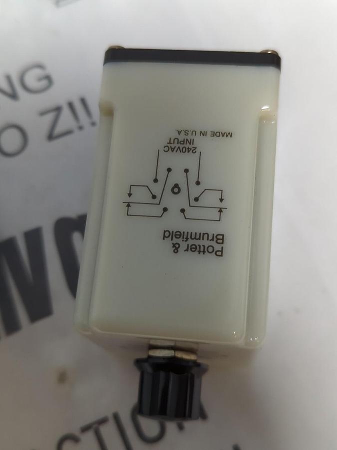 POTTER & BRUMFIELD,CHB-38-80001,TIME RELAY 10 AMP 1-10 SECOND