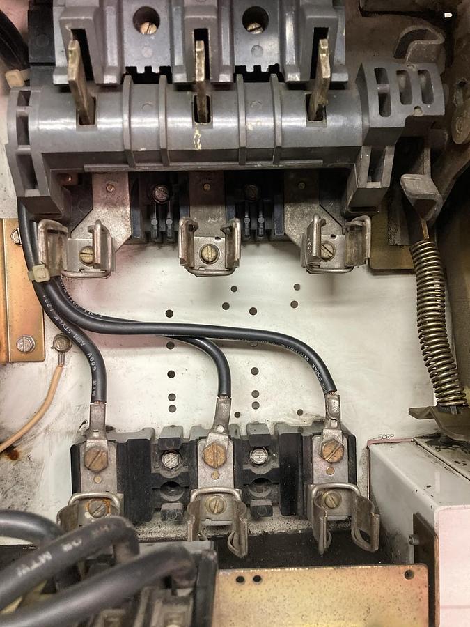 Used Allen-Bradley,2112B,Size 2 3P Fused MCC 12 INCH Starter Bucket 25Hp 480V 60Hz