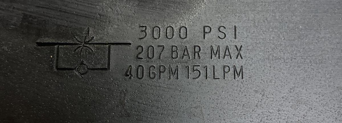 Parker,F1600S -12FJ,Flow Control 3000psi 40GPM New