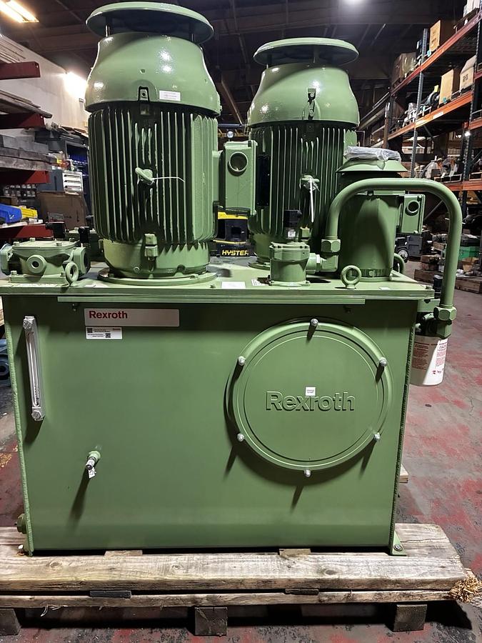 Rexroth,30hp,Hydraulic Power Unit 120 Gallon 460V 3Ph