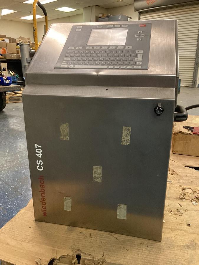 Used Wiedenback,CS 407,Inkjet Printer