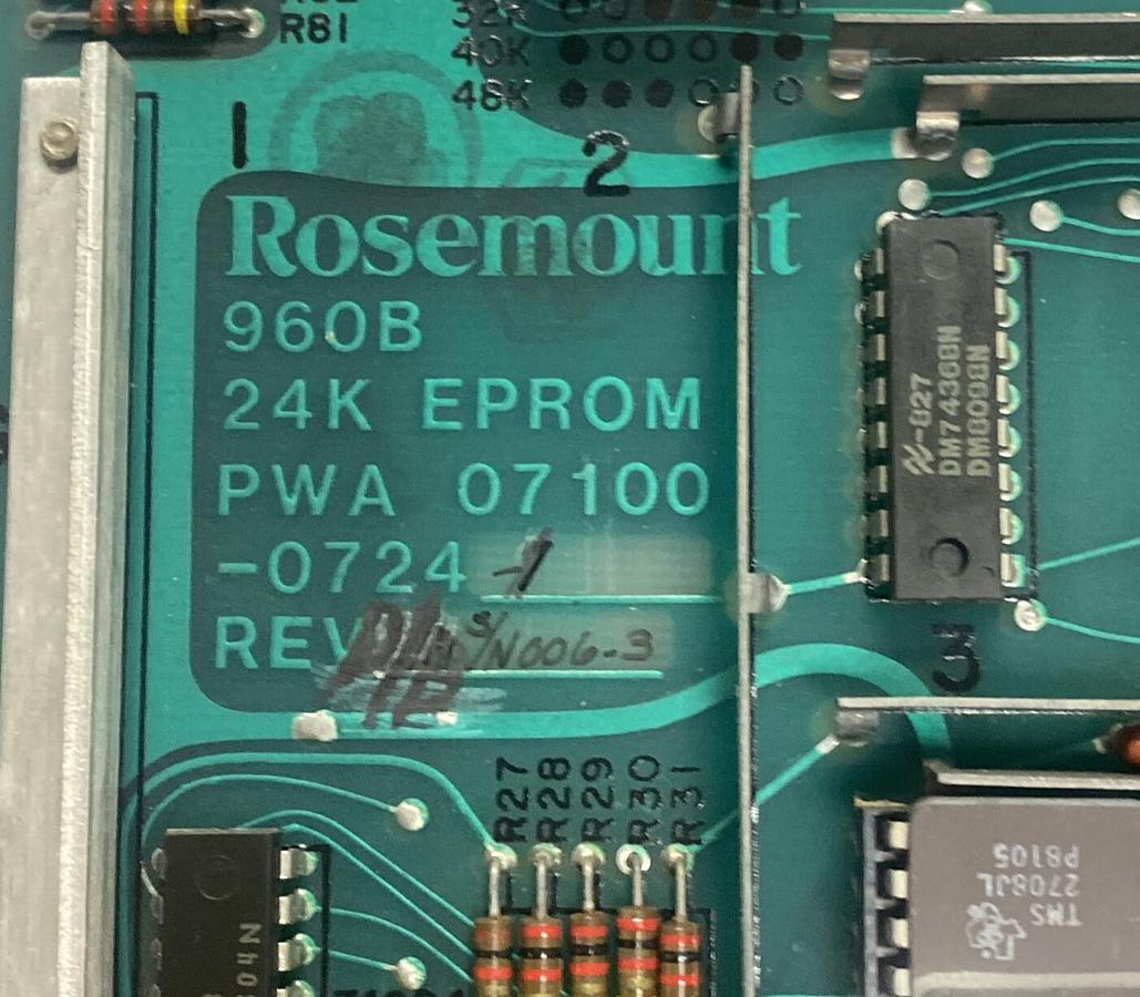 Used Rosemount,07100-0724-1,PC Board