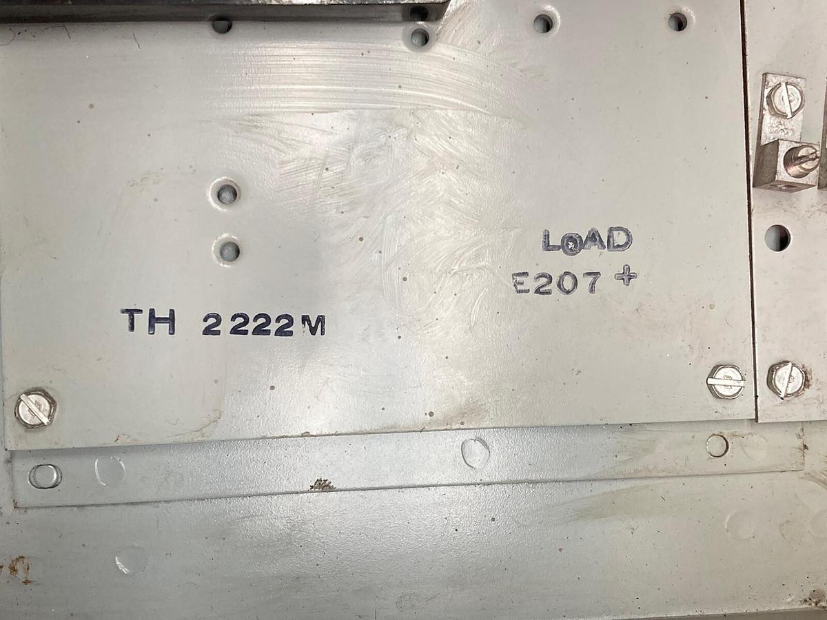 Used General Electric,TH2222M,Heavy Duty Safety Switch Model 2 60A 240VAC