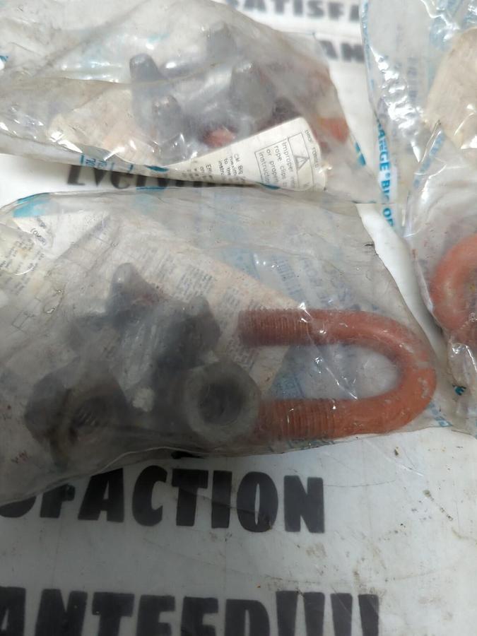 CM BIG ORANGE,M250,1/2IN WIRE ROPE CLIPS LOT OF 4 NOS