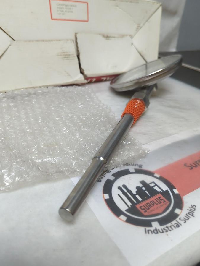 WINTERS,TBM51090B20,BIMETAL THERMOMETER RANGE 50/300F 5"DIAL 9" STEM 1/2" NPT