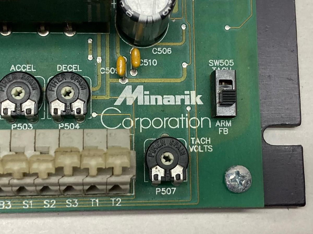 Used Minarik,MM301U,Single-Phase Motor Control Drive 115/230V 50/60Hz 10A