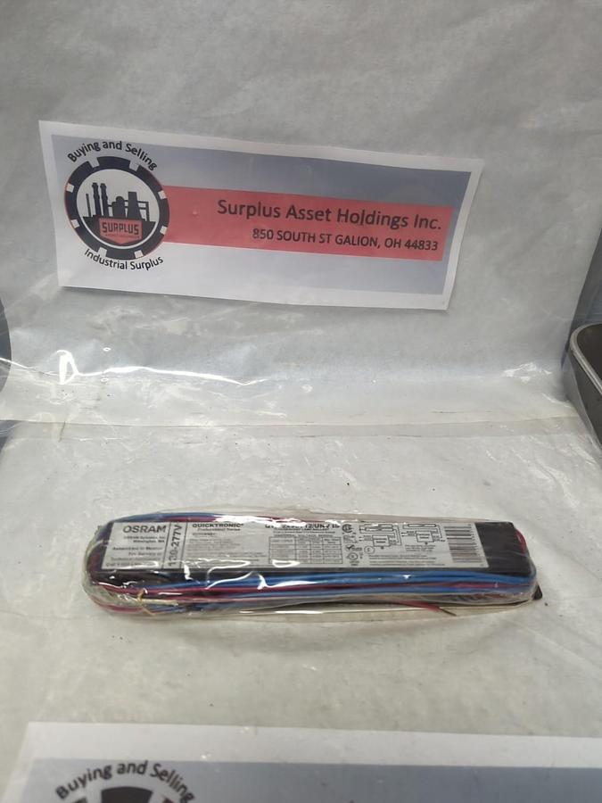 OSRAM,OTP-2X96T12/UNVIS,FLOURESCENT LAMP BALLAST 120-277V NOS