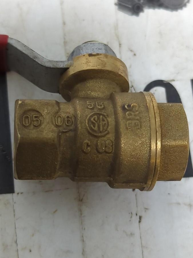 LEGEND,T-1001,600 WOG 5G BRS 1/4 INCH BALL VALVE NOS