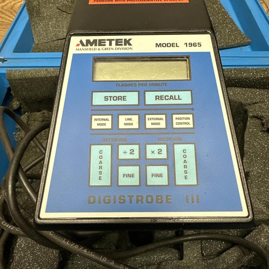 Used Amatek,1965,Digistrobe Tachometer