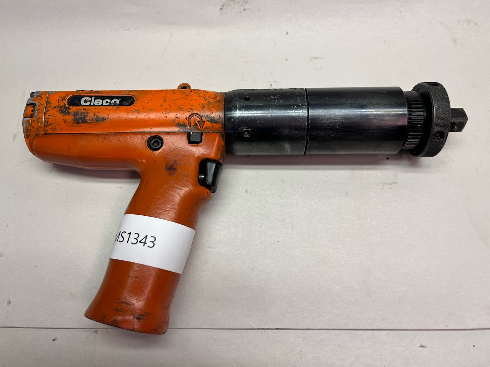 Used CLECO,47EP90D4,PISTOL GRIP DC TRANSDUCER NUTRUNNER