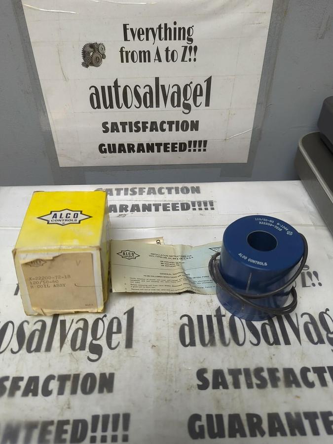 ALCO CONTROLS,X-22200-72-18,COIL ASSEMBLY NOS