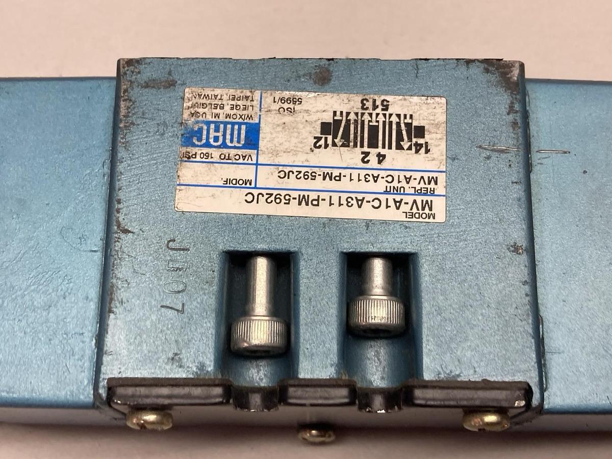 Mac,MV-A1C-A311-PM-592JC,Solenoid Valve