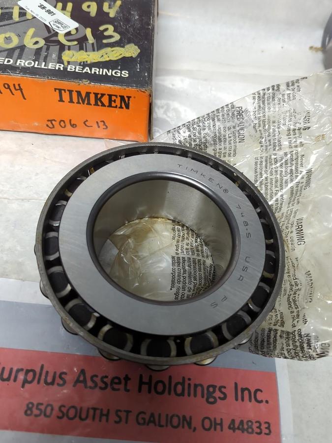 TIMKEN,748-S,ROLLER BEARING CONE NOS