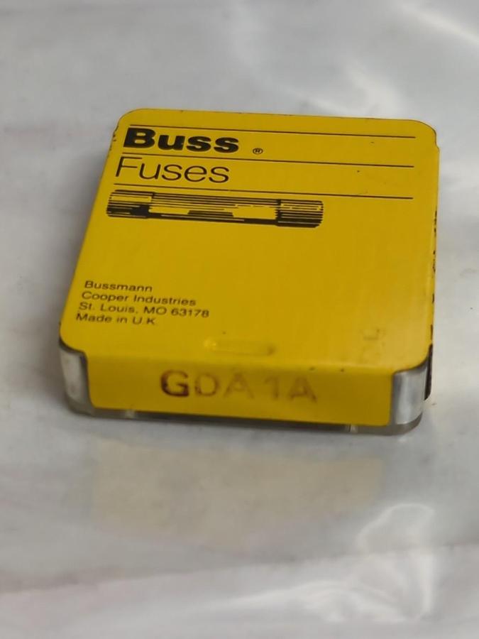 COOPER BUSSMANN,GDA1A,FUSE LOT OF 10 PCS NOS