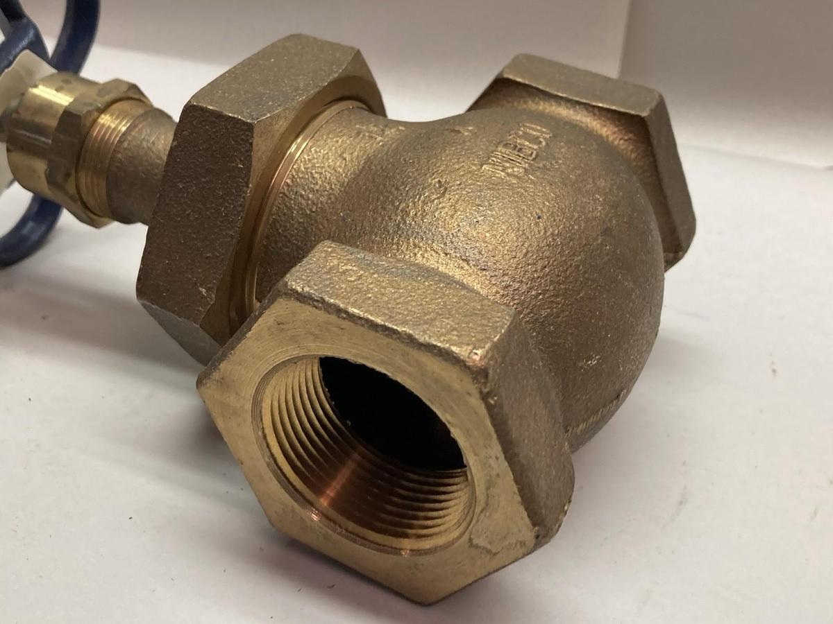 Nibco,T-235-Y,Bronze Manual Threaded Globe Valve 2 Inch NPT