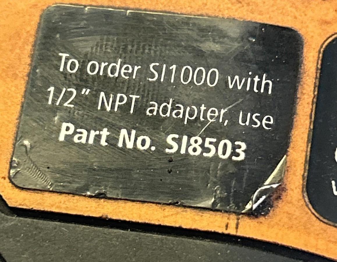 Used IFM,SI8503,FLOW MONITOR