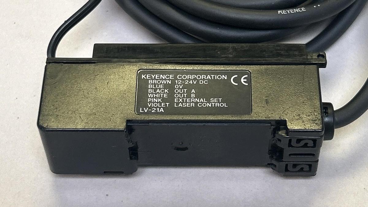 Used KEYENCE,LV-21A,LASER SENSOR