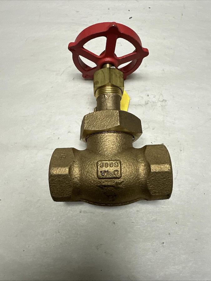 Milwaukee,300SWP 1000WOG,1" Brass Gate Valve