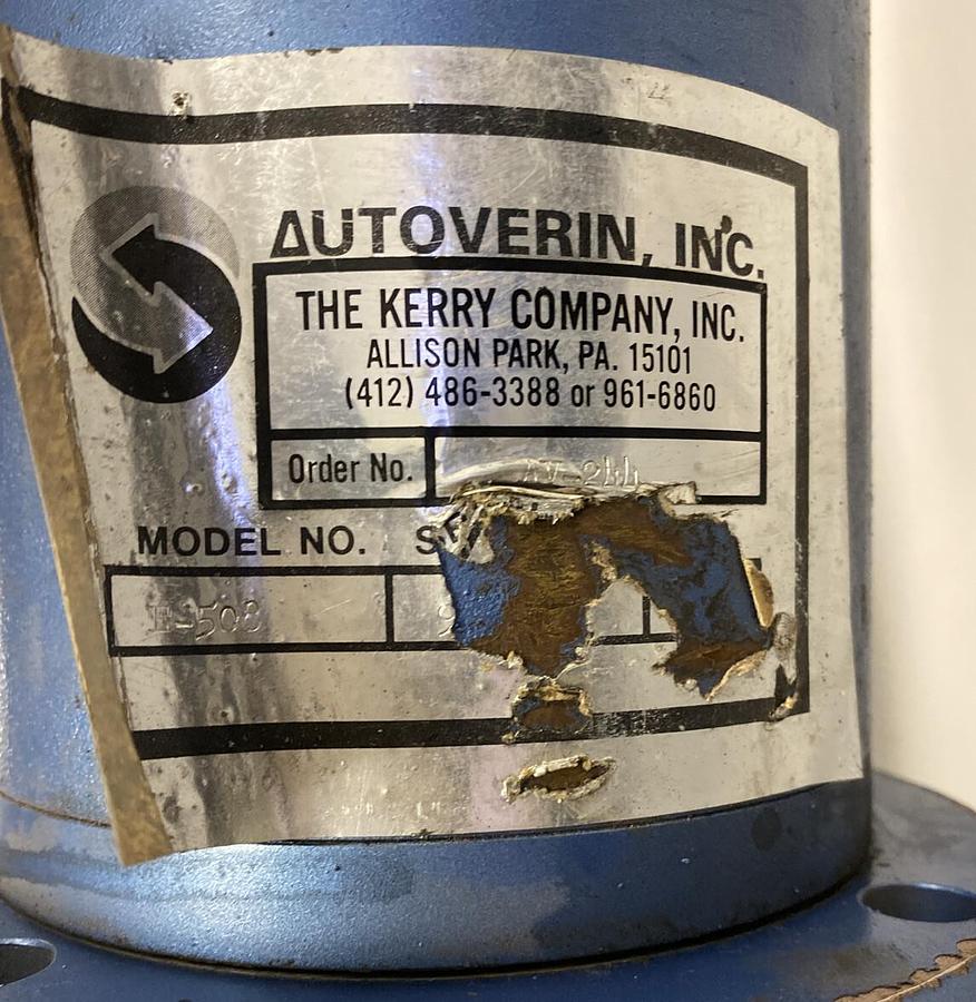 Used Kerry Autoverin,E305,Crane Actuator E305 20 INCH Stroke