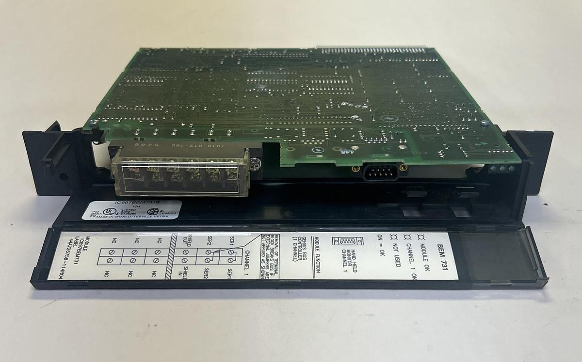 Used GE FANUC,IC697BEM731S,BUS CONTROLLER