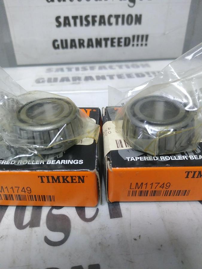 TIMKEN,LM11749,ROLLER BEARING CONE LOT OF 2 NOS
