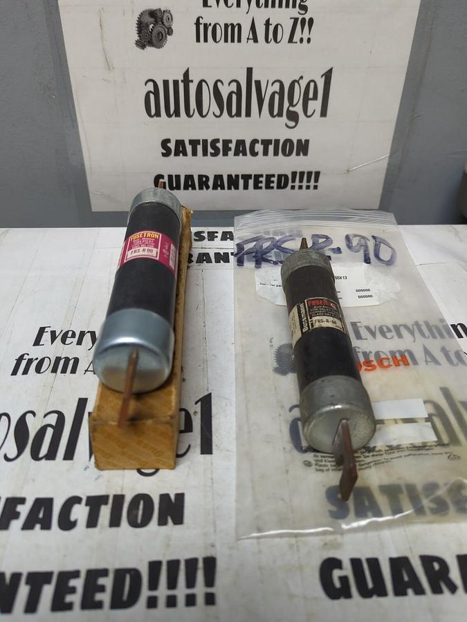 COOPER BUSSMANN,FRS-R-90,FUSETRON FUSES LOT OF 2 NOS