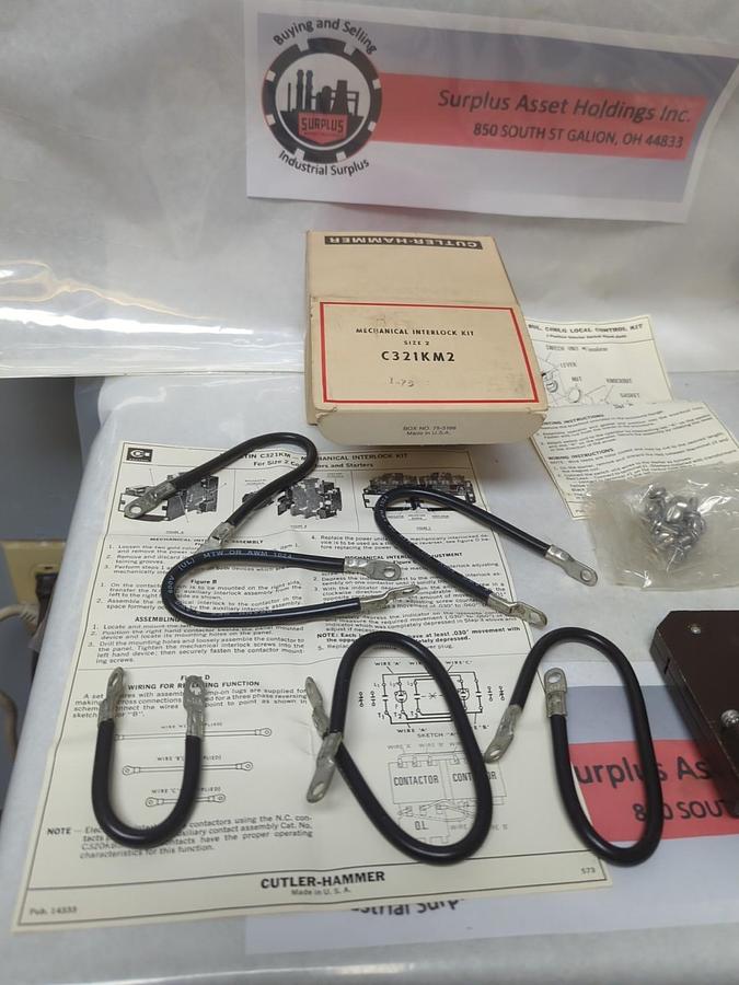CUTLER-HAMMER,C321KM2,MECHANICAL INTERLOCK KIT NOS