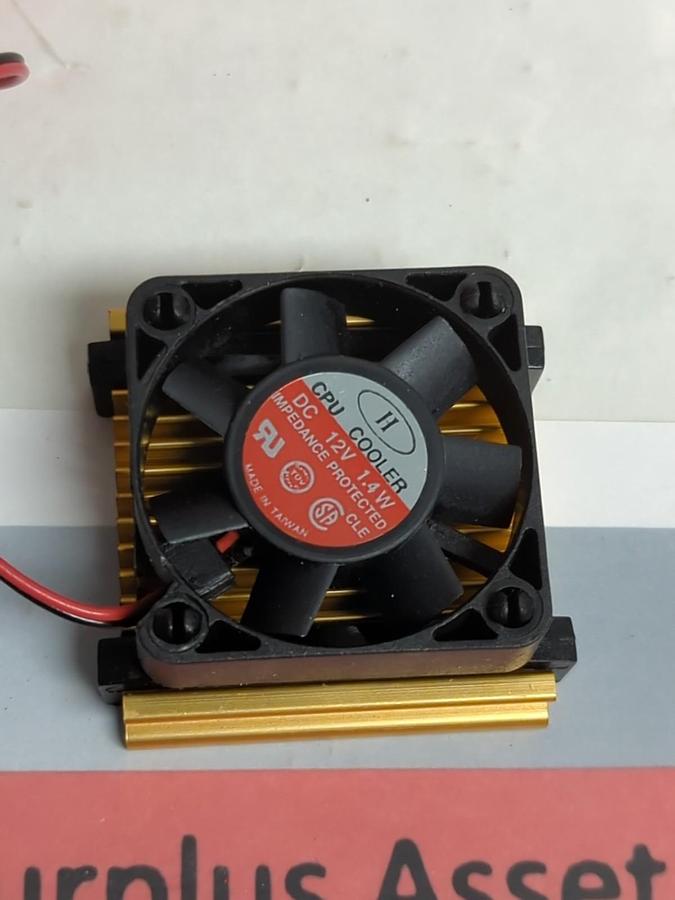 Used CPU COOLER,486 SX/DX,CPU COOLING FAN NOS
