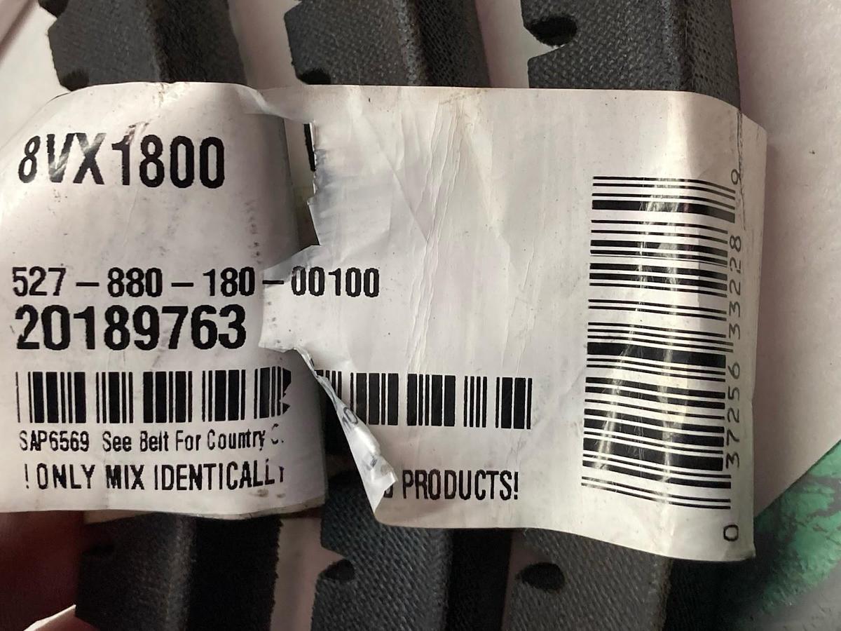 TB Woods,8VX1800,Cogged V-Belt