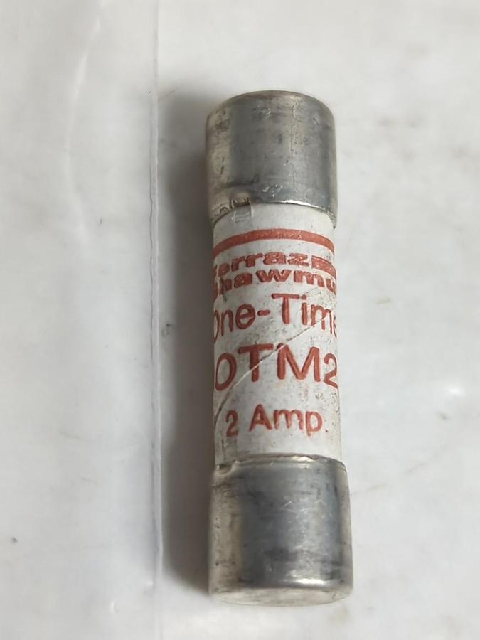 Used LITTELFUSE,OTM2,ONE-TIME 2 AMP FUSE LOT OF 5 PRE-OWNED