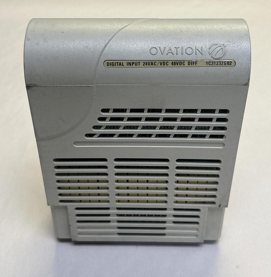 Used OVATION,1C31232G02,DIGITAL INPUT DIFFERENTIAL MODULE