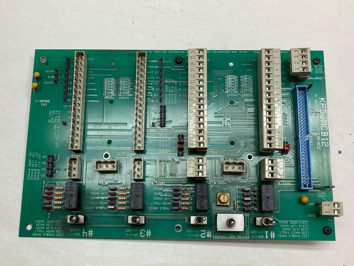 Used Unbranded,KP5JMCB12,4 Axes PMAC Interface Version 1.2