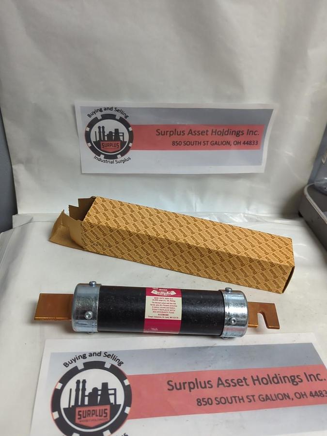 Used COOPER BUSSMANN,FRS-R-125,FUSETRON 125 AMP FUSE NOS