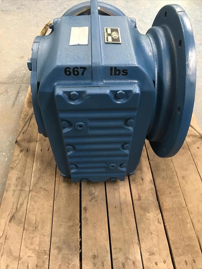 Used SEW EuroDrive,KAF107AD4/ZR,Speed Gear Reducer Ratio 82.61 Refurbished