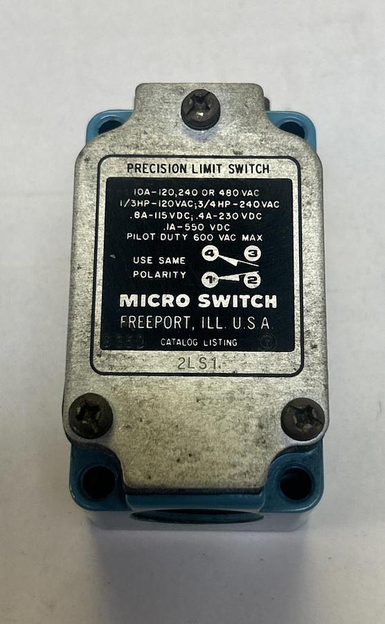 Used HONEYWELL,2LS1,MICRO SWITCH PRECISION LIMIT SWITCH