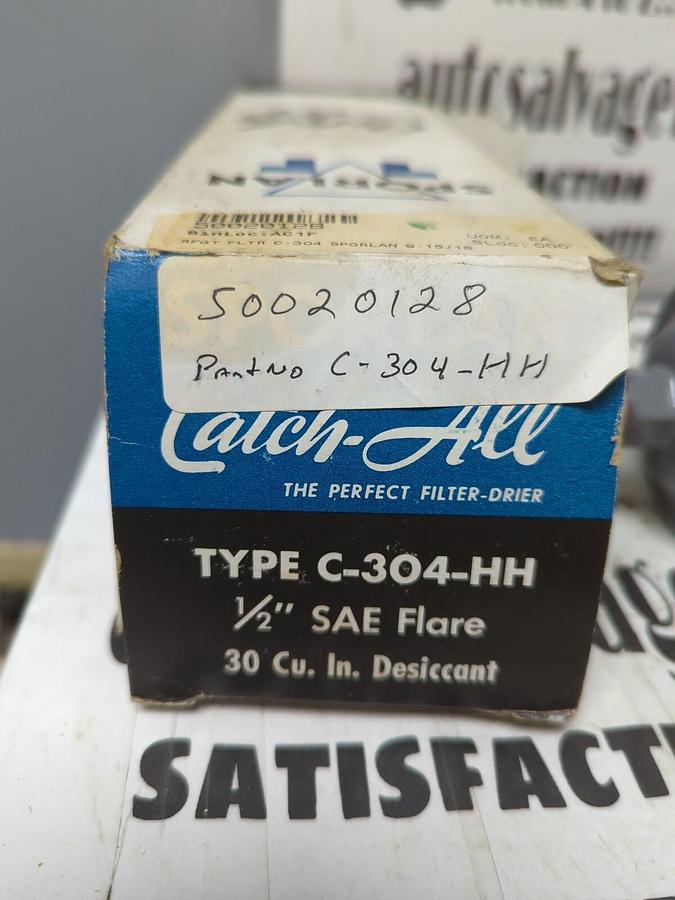 SPORLAN,C-304HH,FILTER/DRIER 1/2 INCH SAE FLARE NOS