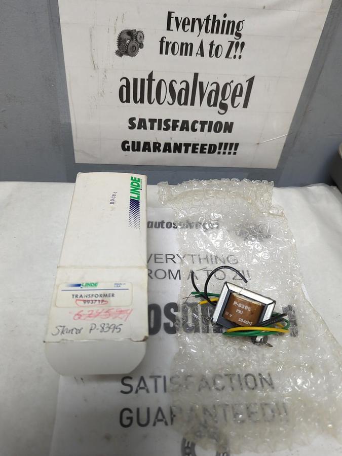 LINDE-STANCOR,P-8395,TANSFORMER PRI 117V 50/60HZ SEC 24V CT 200MA NOS