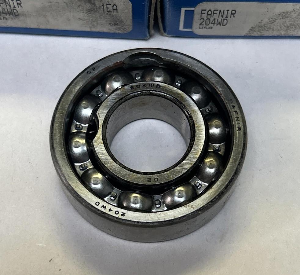 FAFNIR,204WD,BALL BEARING LOT OF 3 NOS