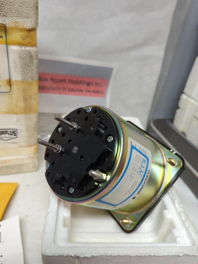 YOKOGAWA,DB-40,AMMETER 0-250 FPM NOS