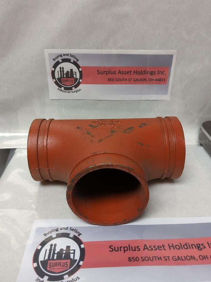 VICTAULIC,N0.20,PIPE FITTING TEE 4 INCH NOS